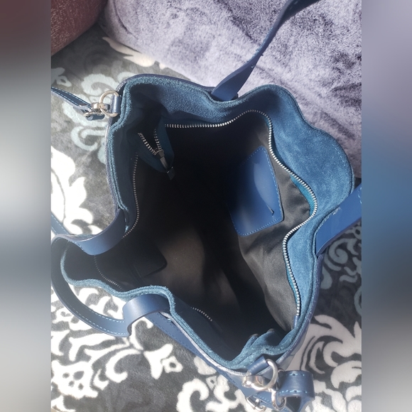 Blue handbag - Picture 3 of 3